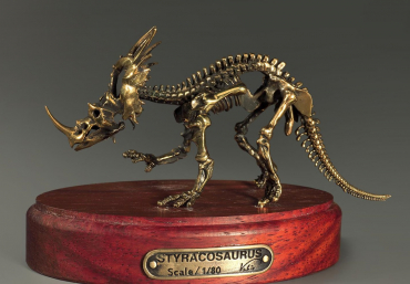 Модель скелета динозавра Styracosaurus - «globural.ru» - Ростов-на-Дону