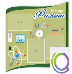Стенд "В мире физики" - «globural.ru» - Ростов-на-Дону