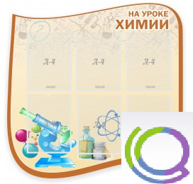 Стенд "На уроке химии" (вариант 2) - «globural.ru» - Ростов-на-Дону