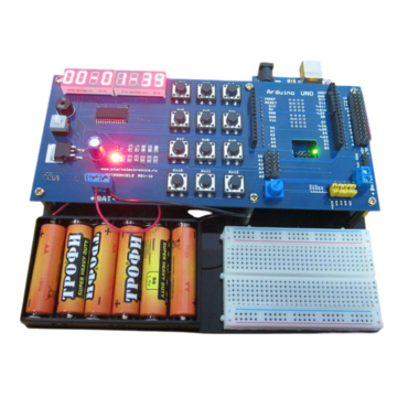 Набор для быстрого прототипирования электронных устройств на основе микроконтроллерной платформы "Макрошилд MS1-16 KV" - «globural.ru» - Ростов-на-Дону