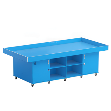 Стол для робототехники с дверками (синий) - «globural.ru» - Ростов-на-Дону