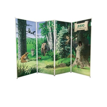 Дидактическая ширма "Природное сообщество (лес, луг, водоем)" - «globural.ru» - Ростов-на-Дону