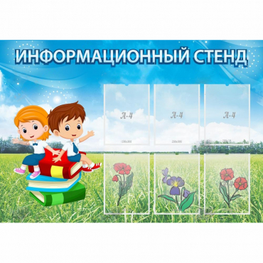 Стенд информационный с 6 карманами - «globural.ru» - Ростов-на-Дону