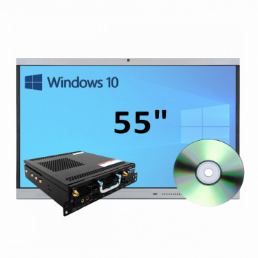 Интерактивная панель 55" (встроенный ПК, Win10) - «globural.ru» - Ростов-на-Дону