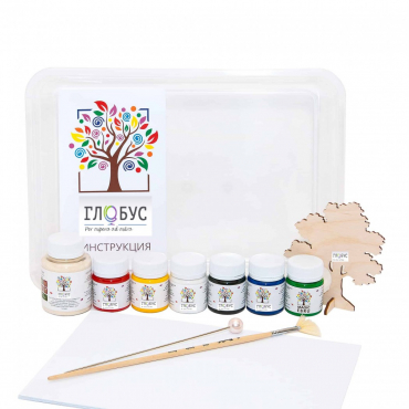 Набор ЭБРУ standart 6 цветов - «globural.ru» - Ростов-на-Дону