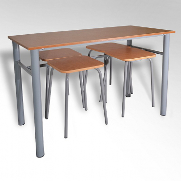 Обеденная группа четырехместная с табуретами - «globural.ru» - Ростов-на-Дону