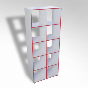 Шкаф открытый многосекционный ТР10 ЛДСП  - «globural.ru» - Ростов-на-Дону