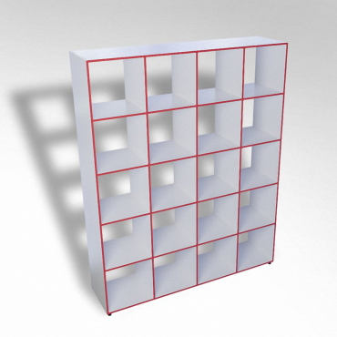 Шкаф открытый многосекционный ТР20 ЛДСП - «globural.ru» - Ростов-на-Дону