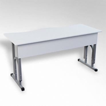 Стол 'Архимед ТР' 2-х местный регулируемый с эргономичной столешницей - «globural.ru» - Ростов-на-Дону