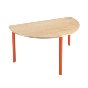 Стол детский полукруглый нерегулируемый ЛДСП - «globural.ru» - Ростов-на-Дону
